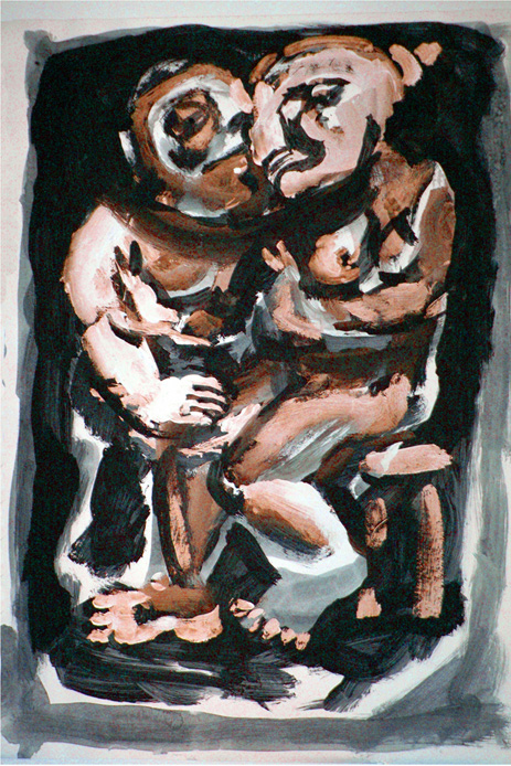 couple - acrylic